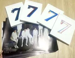 BTS MAP OF THE SOUL 7 4形態セット、トレカ、ポスター付き