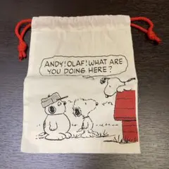 PEANUTS 巾着