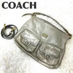 COACH POPPY 17886 2way Shoulder Bag 2883 - メルカリ