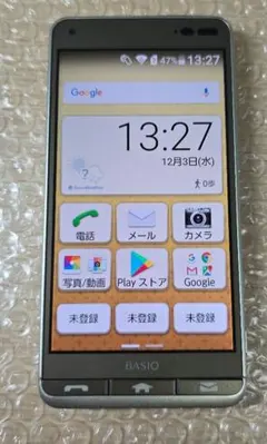 京セラ◼️BASIO3◼️KYV43-j■J:COM版■SIMフリー■891