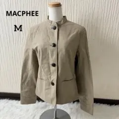 マカフィー トゥモローランド　スタンドカラー ジャケット ベージュ　M 38