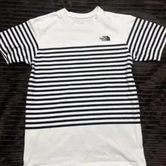 THE NORTH FACE ボーダー Tシャツ ホワイト Lのサムネイル
