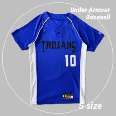 《UA Baseball》アンダーアーマー　ベースボールシャツ　ヘンリーネック