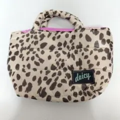 deicy ヒョウ柄 ハンドバッグ