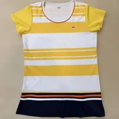 ellesse ストライプ チュニックTシャツ Mサイズ