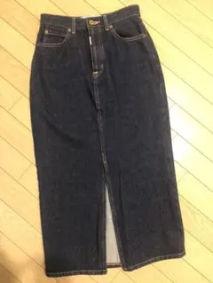 デニムスカート デニムロングスカート