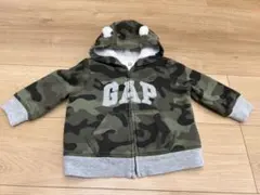 babyGAP 長袖　アウター　迷彩　パーカー　ボアパーカー　ベビー服　70cm