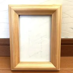 【新品未使用】杉のフォトスレーム