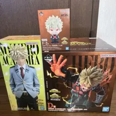 一番くじ ヒロアカ Ｂ賞 Ｄ賞 F賞　爆豪勝己 3点セット