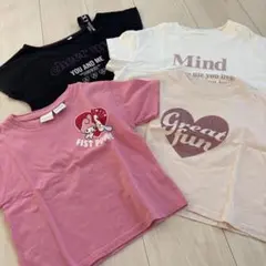 子供トップス　半袖　カットソー　4枚　ZARA GU