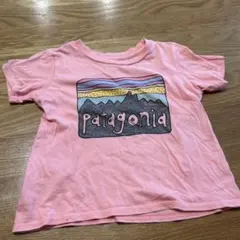 patagonia ピンク Tシャツ 2T