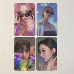 カリナ　トレカ　4枚セット　aespa まとめ売り