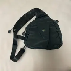 2WAY ナイロン ショルダーバッグ ボディバッグ ブラック