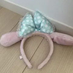 サンリオピューロランド マイメロ カチューシャ 水色ピンク