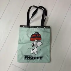 レスポ×PEANUTS コラボ　トート　SNOOPY Stars 未使用に近い レスポートサック×PEANUTSがコラボ！スヌーピーと仲間たちが