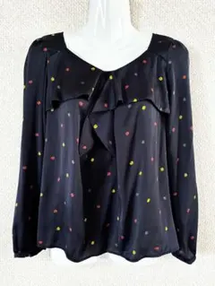 ロペピクニック　紺色ブラウス