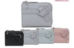 JILL STUART 二つ折り財布 グレー リボンのサムネイル