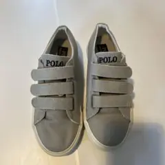 Polo Ralph Lauren スニーカー グレー マジックテープ21cmのサムネイル