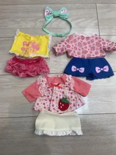 (出品再開しました⭐︎様専用)ぽぽちゃんの着せ替え衣装&バック　中古