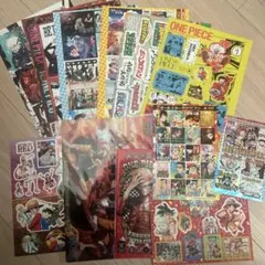 ジャンプ　付録シール　まとめ