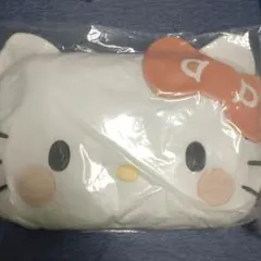 サンリオキャラクターズ　むきゅむきゅかどまるクッション　ハローキティ