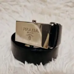 ⭐極美品⭐PRADA　ガチャ ベルト　ベージュ　メンズ　レディース ⭐極美品⭐PRADA ガチャ ベルト ベージュ メンズ レディース