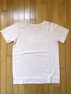 natural laundry 半袖Tシャツ ピンク色のサムネイル
