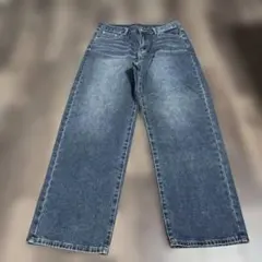 Dazy ワイドレッグデニム Lサイズ ダークブルー