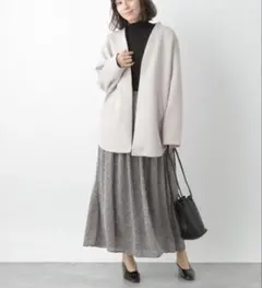 レプシィム　ノーカラーアウター