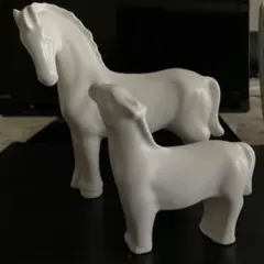 R7年干支　牛の親子像