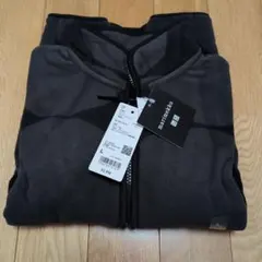 未使用タグ付き UNIQLO ユニクロ マリメッコ フリース ブラック Ｌ