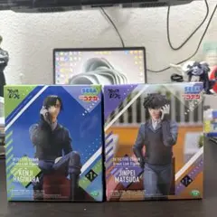 名探偵コナン XrossLink フィギュア 松田陣平 萩原研二 2種セット