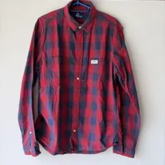 Penfield チェック柄 長袖シャツ レッド ネイビー Lサイズのサムネイル