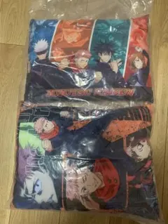 呪術廻戦 クッション2個セット +缶バッジ