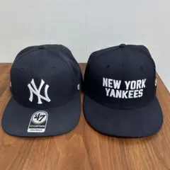 【美品】ニューヨークヤンキース　キャップ　セット販売