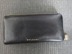 BVLGARI 長財布 ブラック ラウンドファスナーのサムネイル