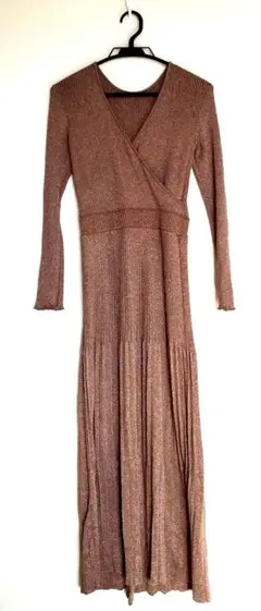 archives basicラメ入りニットワンピース　Ｆ