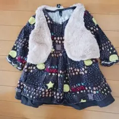 ワンピース ベスト付き 95cm