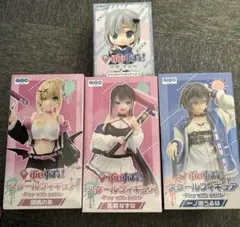 ぶぃすぽっ！胡桃のあ、花芽なずな、一ノ瀬うるは、花芽すみれフィギュア