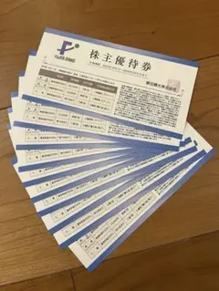 藤田観光株主優待券 10枚セット