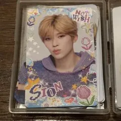 シオン ラントレ トレカ NCT WISH LOG in JAPAN キラキラ