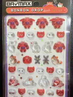 ボンボンドロップシール　ミニ　　　ベイマックス