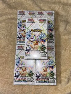 ポケモンカード　テラスタルフェスex 5BOX シュリンク付き　レシート有り