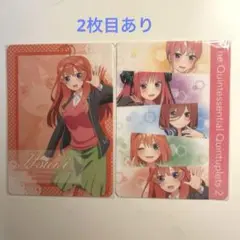 五等分の花嫁 カード5枚セットまとめ売り