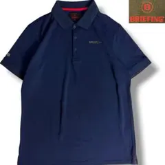 極美品✨ブリーフィング 半袖 ポロシャツ ストレッチ 速乾 XL ネイビー 