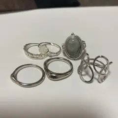 シルバー リングセット