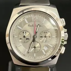 希少】Paul Smith ポールスミス 腕時計 クロノ ファイナルアイズ 赤