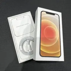 iPhone12 ケーブル付 空箱 ホワイト　64GB