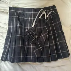 制服 スカート リボン ネクタイ チェック柄 3点セット