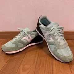 SAUCONY サッカニー SHADOW スニーカー ティファニー 緑色28cm